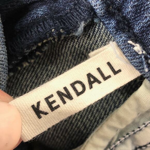 GRLFRND Kendall Skinny Jeans High Rise Waist Distressed Size 24 $228 - Picture 7 of 8